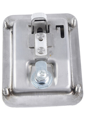 中高档仿生久MS866-5S不锈钢撞击式面板锁汽车拖车门锁发电机组锁