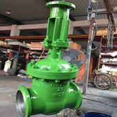 阀门 上海京蝶 精工 DSZ61H涡轮铸钢硬密封焊接水封法兰闸阀DN50