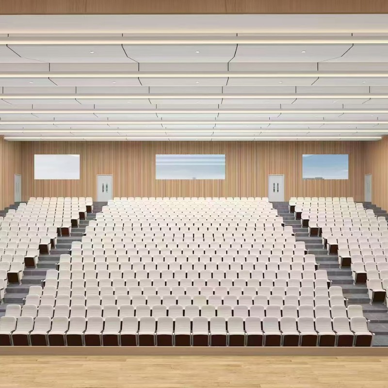 电影院椅子阶梯会议多媒体学校教室报告厅座椅可折叠电影院专用