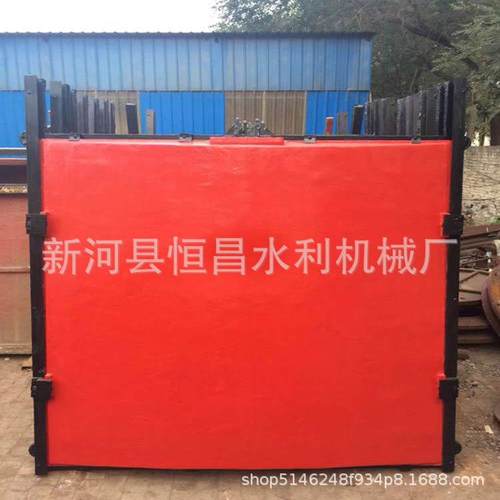 直销pgz0.8m恒昌牌铸铁闸门镶铜铸铁圆闸门卷扬式启闭机闸门现货