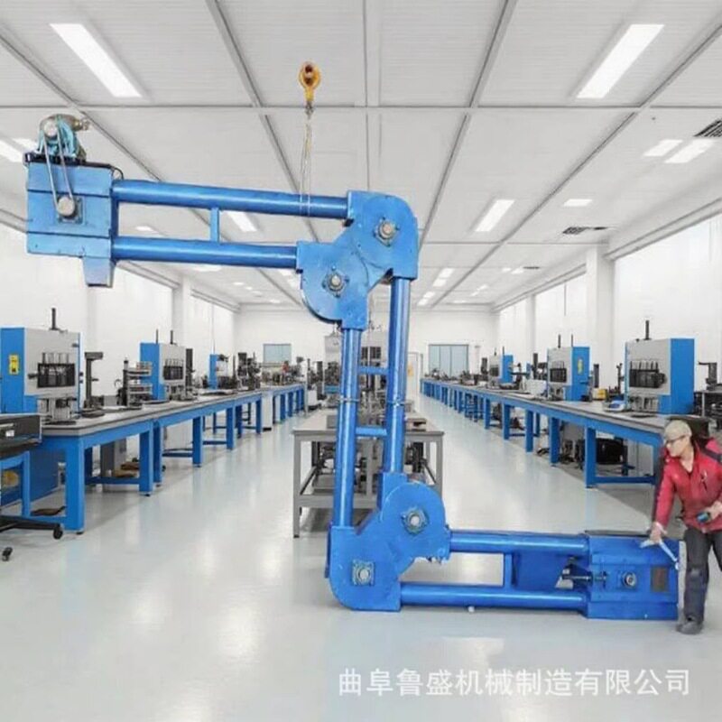 鲁盛无尘管链输送机厂家 生产螺旋提料机 安装简单螺旋斗式提升机