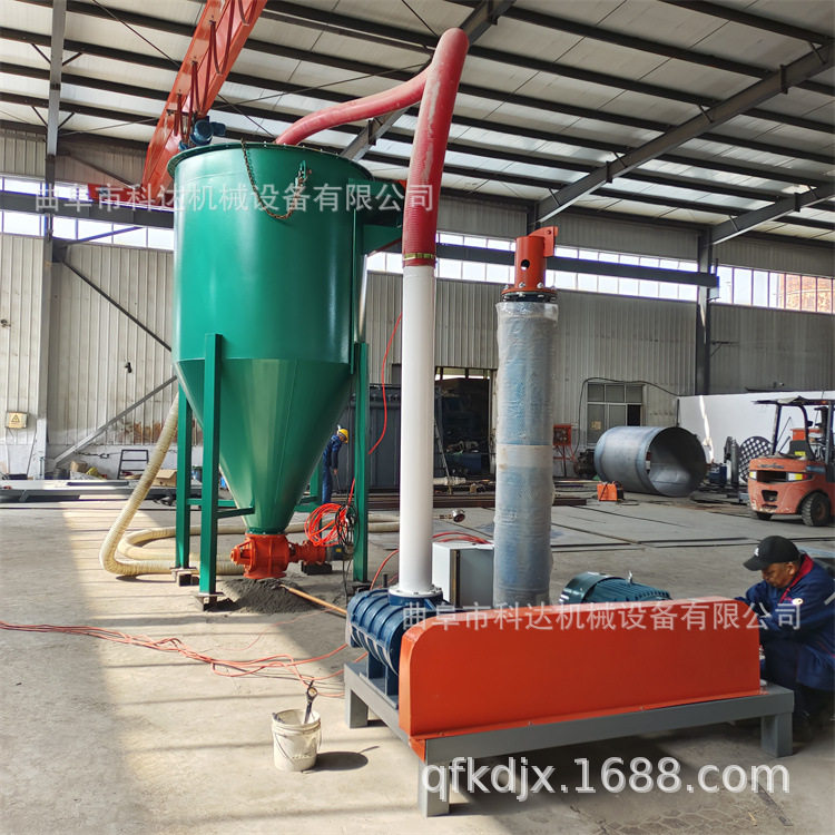 175型边卸边吸气力输送机XWZF 50米长高空炉膛堆积灰真空抽灰机