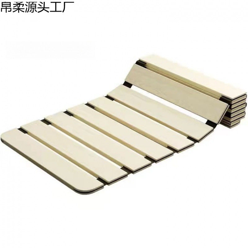 实木可折叠护脊护腰硬床板
