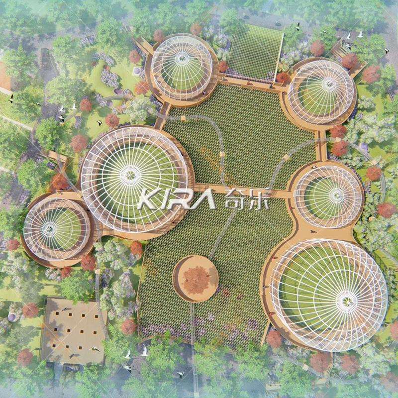 奇乐景观规划旅游设计田园综合体景区项目户外拓展高空拓展项目