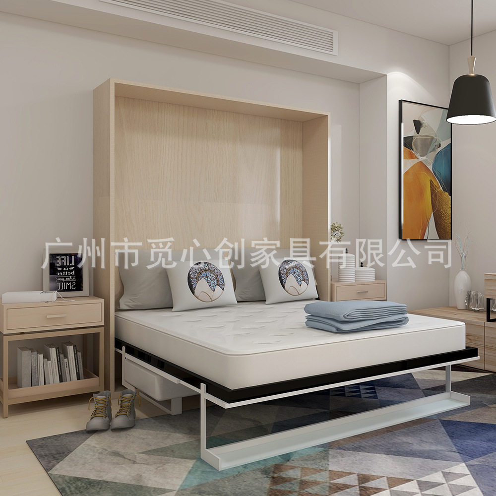 连体沙发隐形床五金配件壁床五金多功能翻板床正翻墨菲床厂家直销