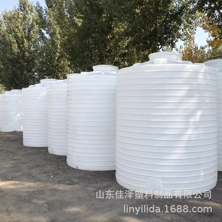 批发1吨塑料桶2吨3吨5吨加厚储水罐滚塑牛筋立式水塔10立方化工桶图片