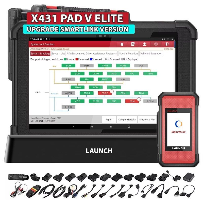 LAUNCHX431PADV在线编程诊断仪