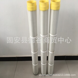 空气滤筒聚酯纤维无纺布 折叠过滤性强真空上料机除尘空气滤芯