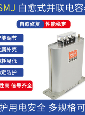 STZKS自愈式低压电容器BSMJS0.45-20-3并联电力电容无功补偿STZNF