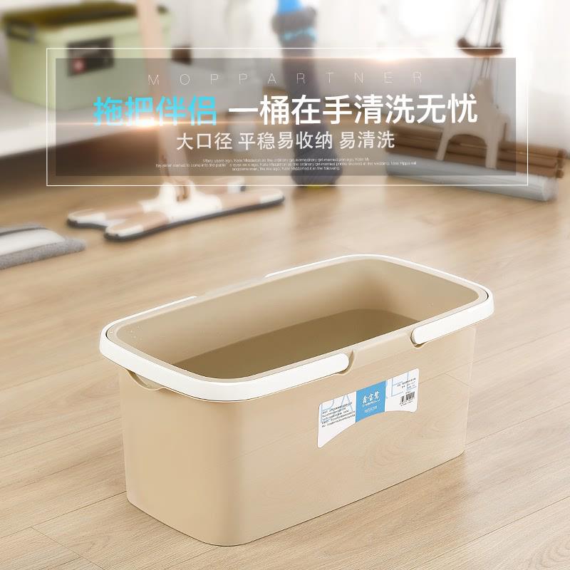 洗拖把桶长方形小水桶塑料桶家用储水洗车桶子手提挤水海绵拖布