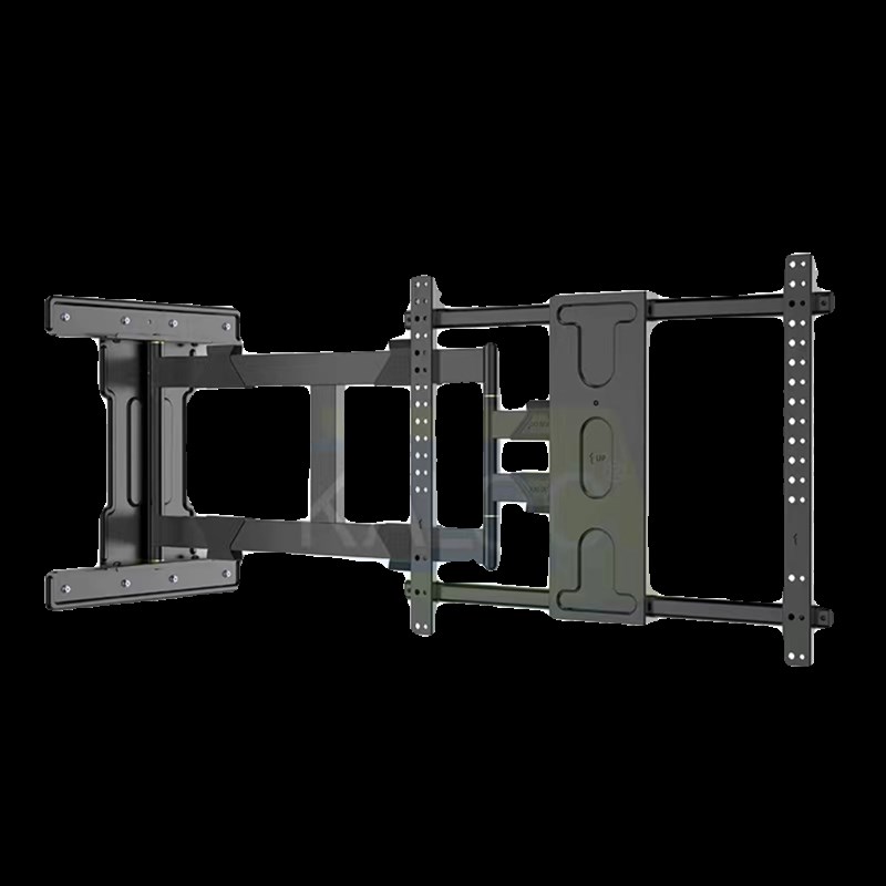 超薄大角度伸缩旋转电视挂架6575/85寸90度垂直180度转向壁挂支架