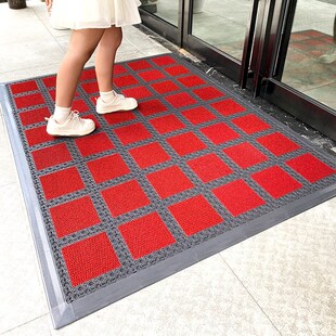 户外门口地垫进门商用室外防滑脚垫门外迎宾地毯入户外面蹭土门垫