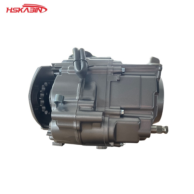 越野摩托车银翔90CC半自动无手离合脚启动勾四档铝杆发动机