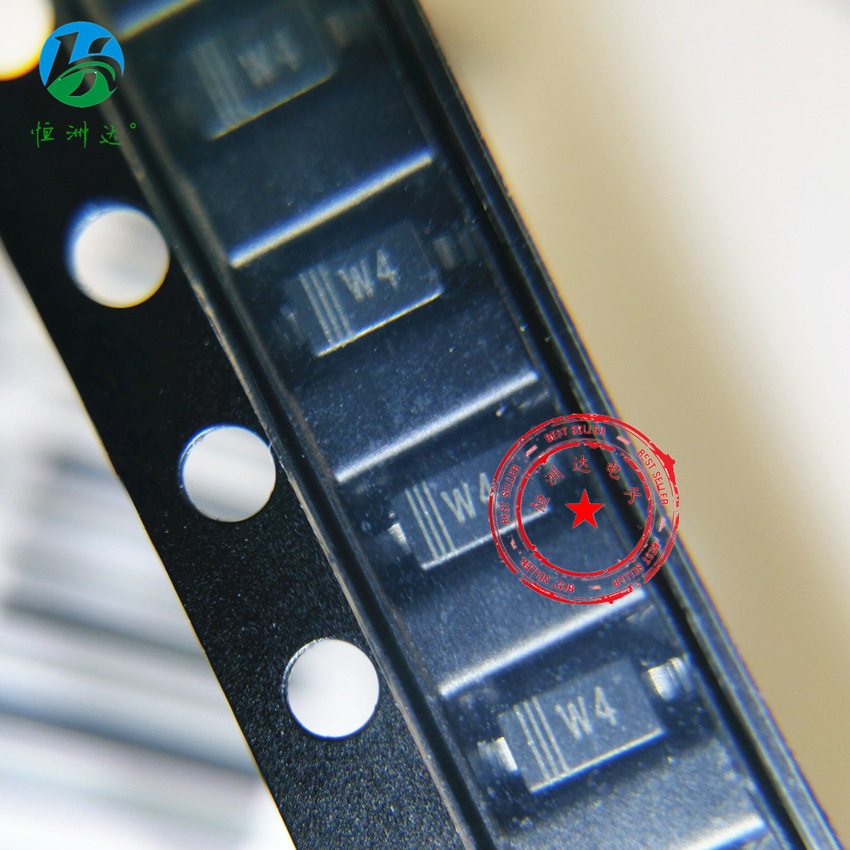 贴片二极管BZT52C3V6S SOD-123丝印W4