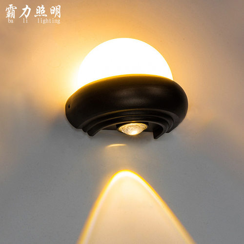 户外壁灯led双头庭院外墙上下照射现代简约室内过道装饰墙壁灯