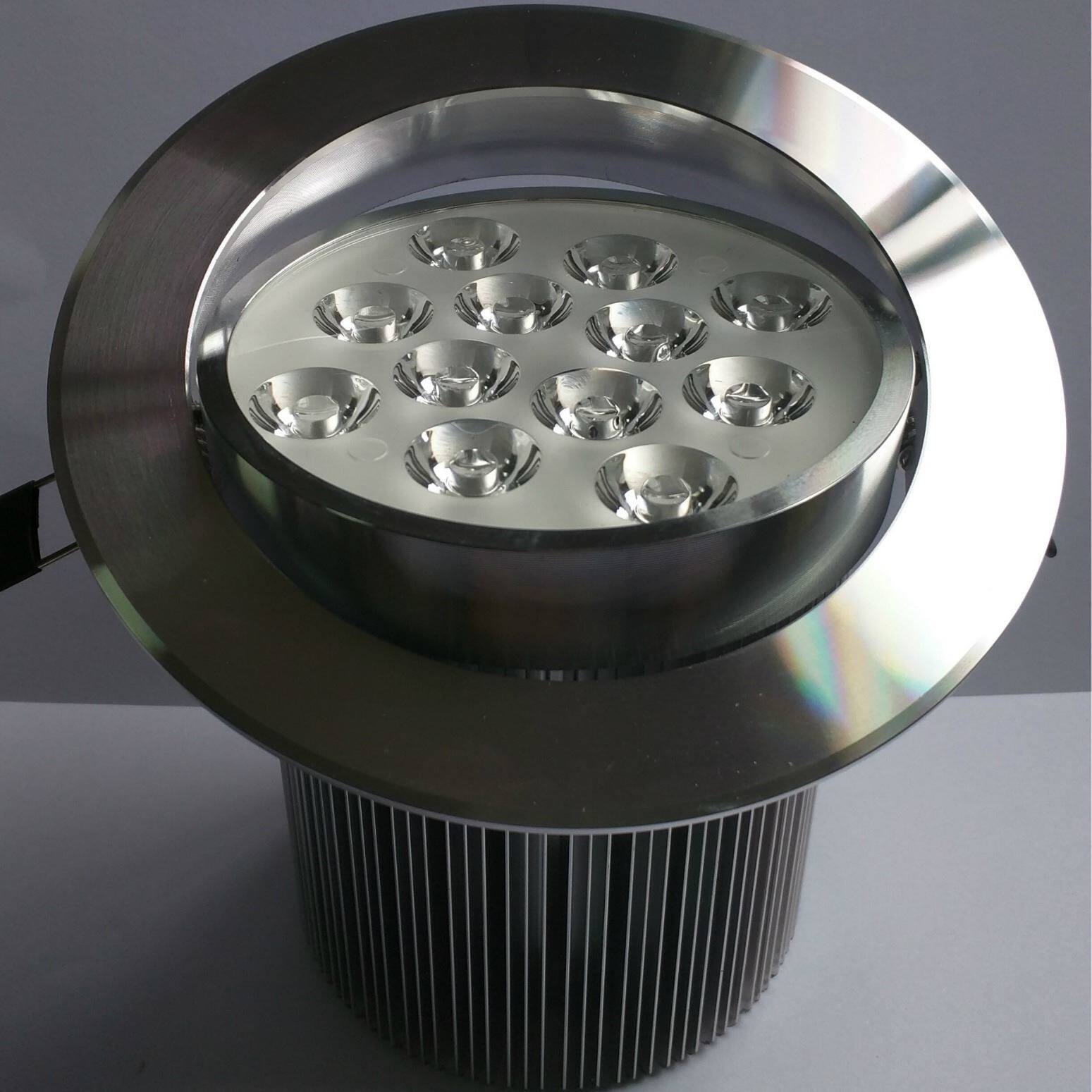 LED天花灯12X2W 珠宝灯无主灯厚料射灯套件