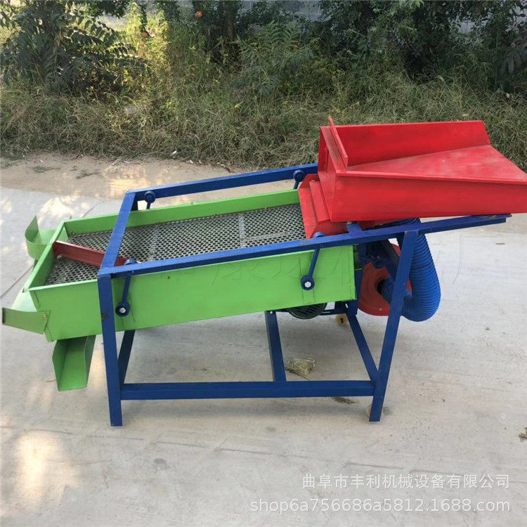 小麦芝麻筛选机 农用粮食除杂过筛机 工业用不锈钢直线震动筛
