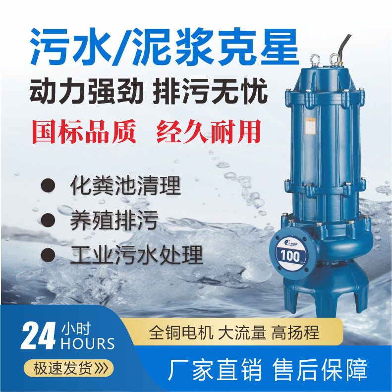 飞帆ZJQ潜水渣浆泵 吸砂泵抽沙机河底清淤泥浆泵污泥泵船用渣浆泵