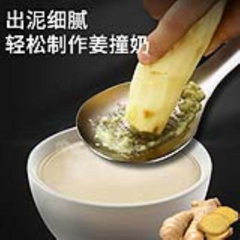 姜撞奶工具姜汁榨汁器生姜提取器压姜汁研磨机磨泥不锈钢