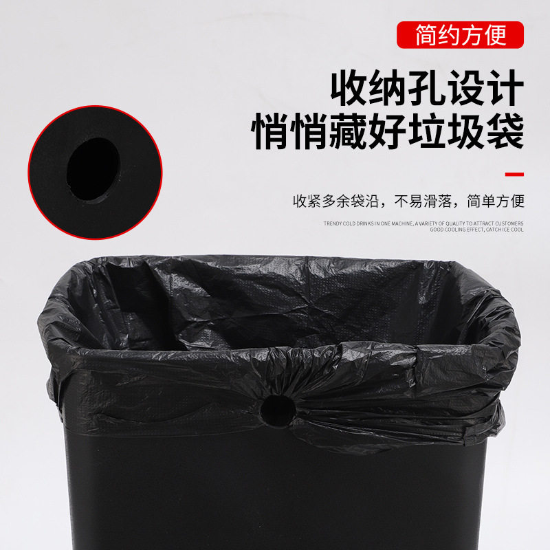 塑料方形内桶内胆黑色烟灰桶垃圾桶不锈钢垃圾箱内桶厨房大垃新品