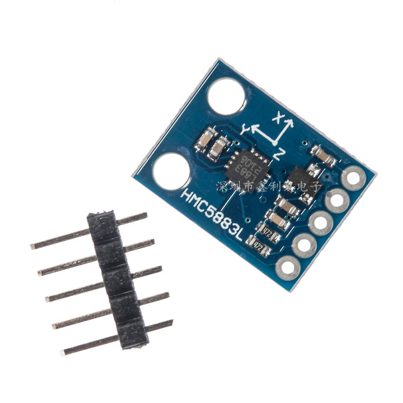 GY-273 QMC5883L模块 电子指南针 电子罗盘模块 三轴磁场传感器