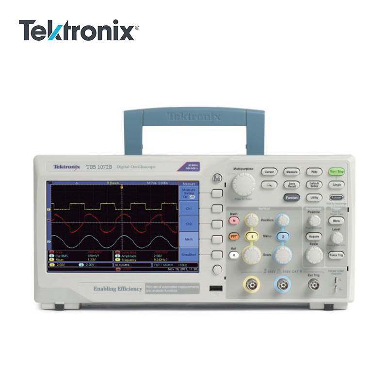 泰克Tektronix 入门级大屏数字示波器TBS1052B 1102B 1152B 1072B