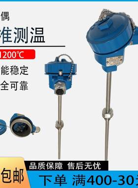 SBWR-2480防爆一体化温度变送器高温热电偶k型PT100型传感器探头