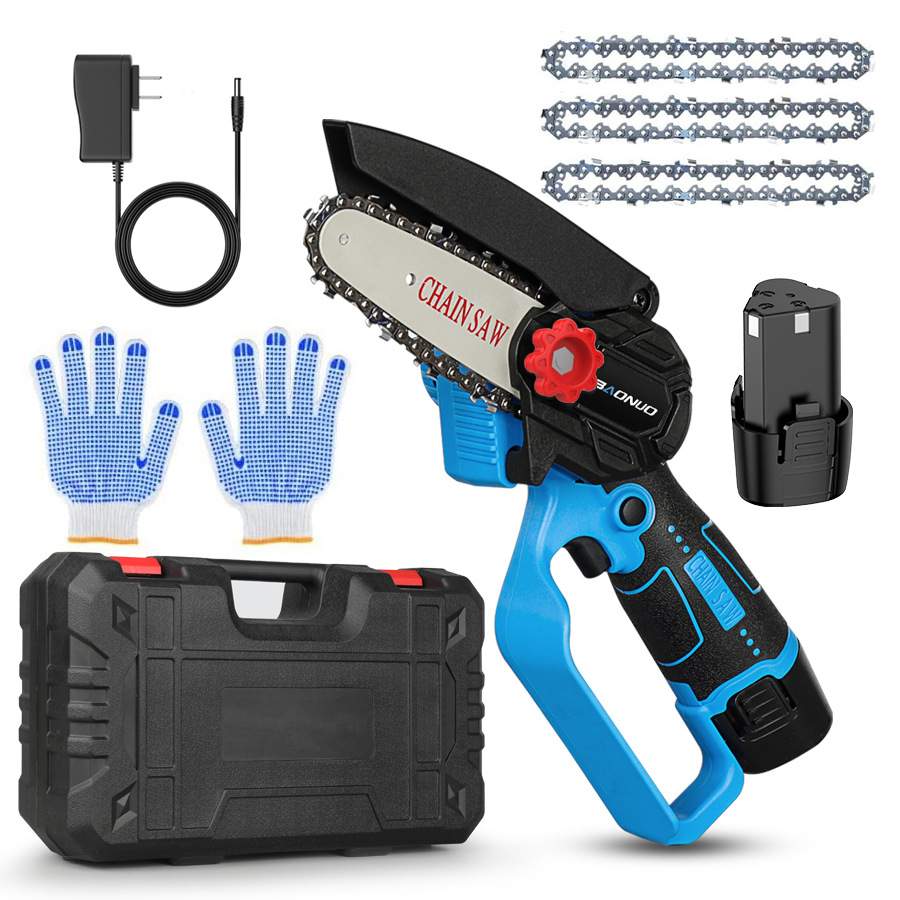 单手锯 锂电电链锯伐木修枝园林充电式便携迷你多功能电动 锂电锯