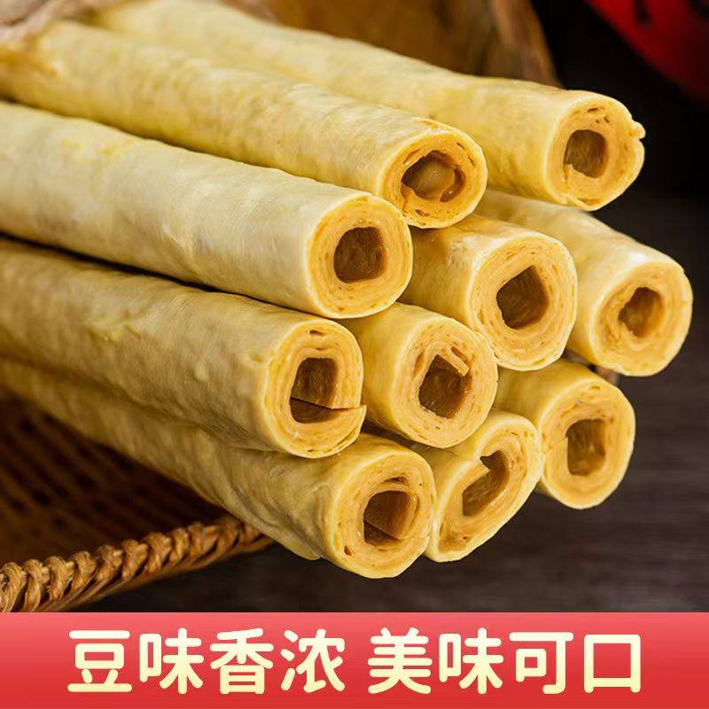 四川隆昌豆笋手工开江豆干豆筋棍豆腐皮豆棒内江豆棍