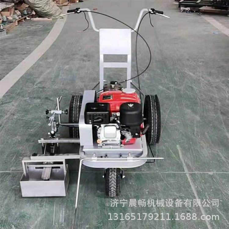自动冷喷划线机 手推万向轮马路划线机 5-25c标线机价格