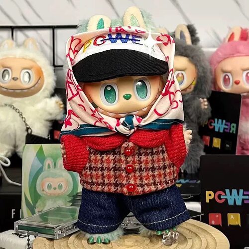GD同款bubu娃衣17cm布布权志龙衣服套装一二三代搪胶公仔可换装帅