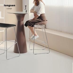 电镀家用椅子 酒吧吧椅酒店大堂咖啡厅奶茶店办公室茶水间前台新款