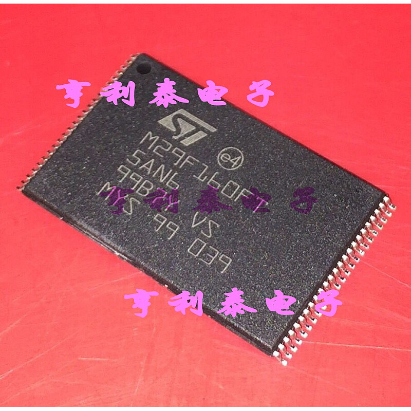 全新M29F160FT M29F160FT5AN6 99A5V VS MYS TSOP48 FLASH存储器