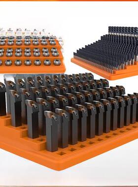 加工中心铣刀收纳箱数控刀具收纳箱数控Er20Er25Er32气缸夹收纳架