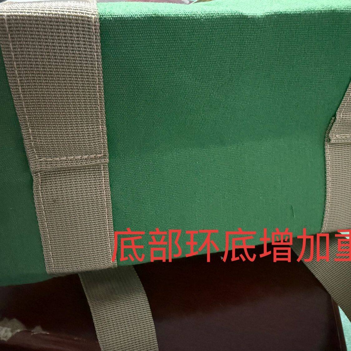 军绿色帆布迷你小工具收纳包背带便携五金零件包汽修工具包