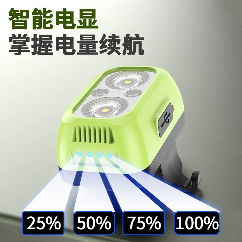 夜骑灯自行车前灯强光手