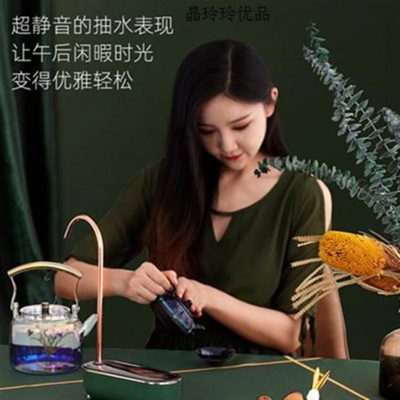 台式抽水器大桶i装水上水器饮水机电动智能家用桌面自动吸压水泵