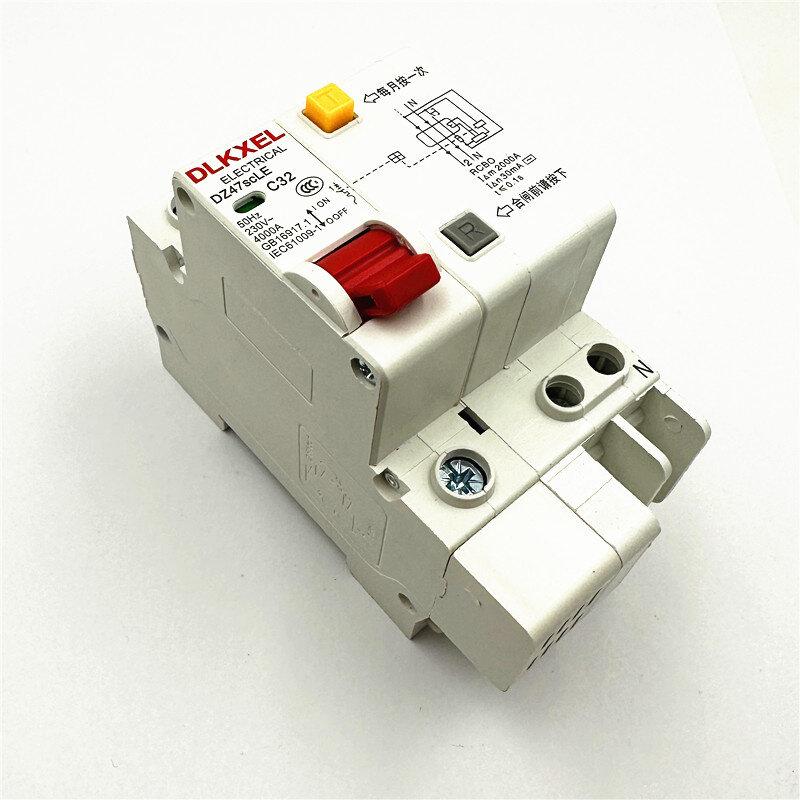 DZ47 C32 1P N  32A空气开关带漏电J保护 漏电保护开关 配电柜空,电子/电工,其它,淘宝优惠券,粉丝福利购,淘宝优惠卷