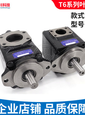 定制丹尼逊叶片泵T6C/D/T6EC/T7DBC050DENISON款派克双联液压油泵