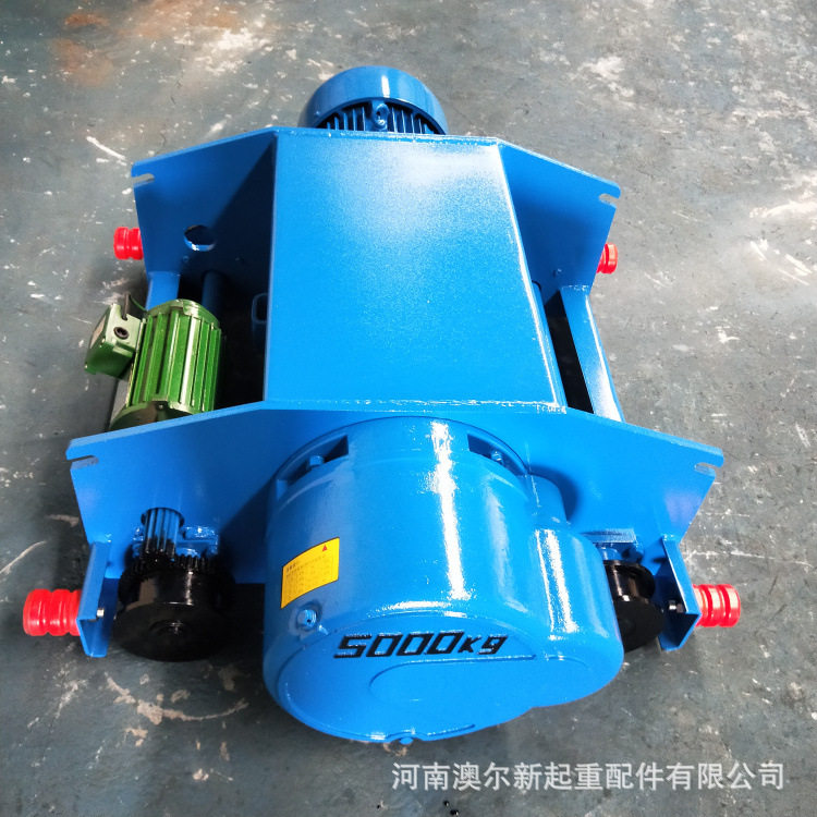 厂家生产 CD5t-6m葫芦双梁小车 一体式电动葫芦双梁小车