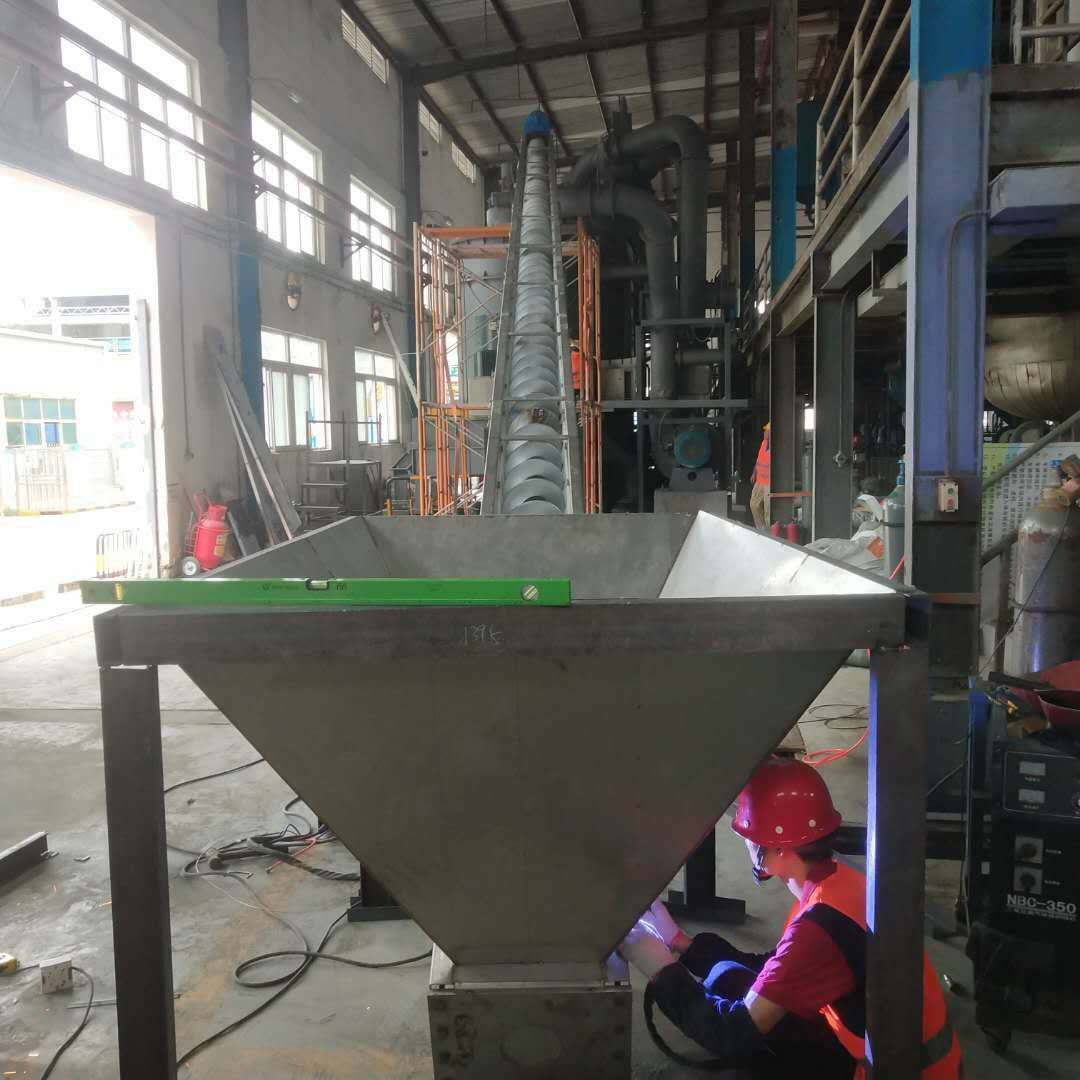 无轴螺旋输送机无轴连续碳钢输送机加厚蛟龙耐磨餐厨垃圾输送机
