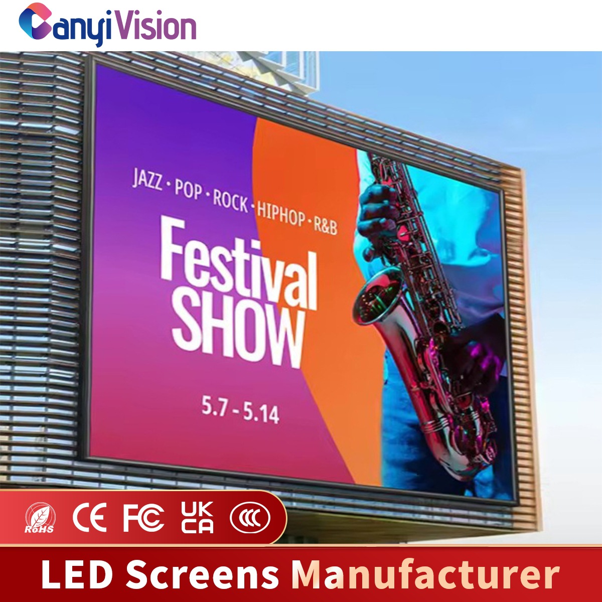 Outdoor Led screen户外led显示屏全彩led防水广告屏幕电子屏
