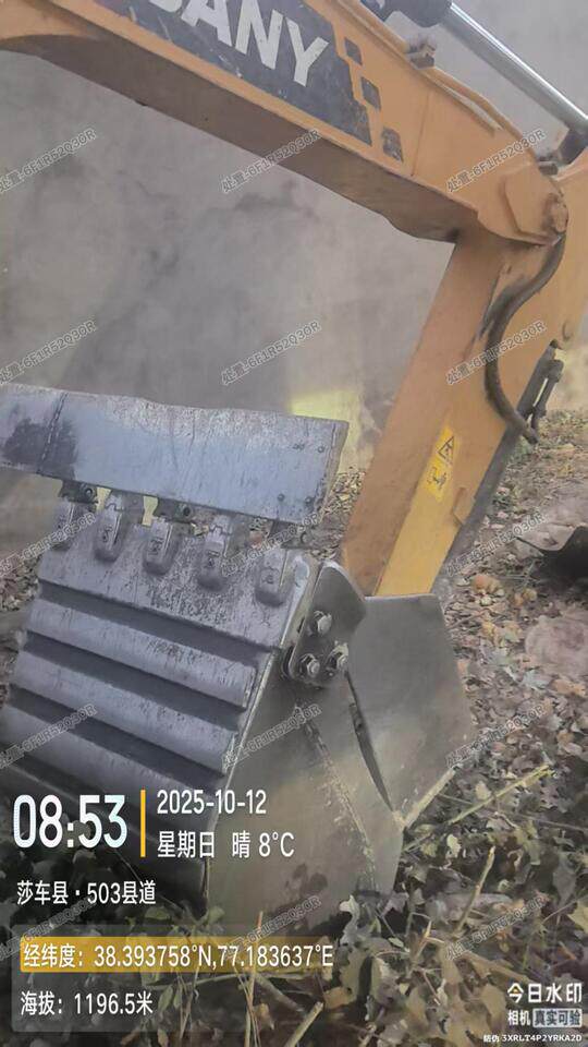 3月25日喀什地区199三一SY60C(G4)挖掘机SY006CE2975K8【GCJX】网络拍卖公告