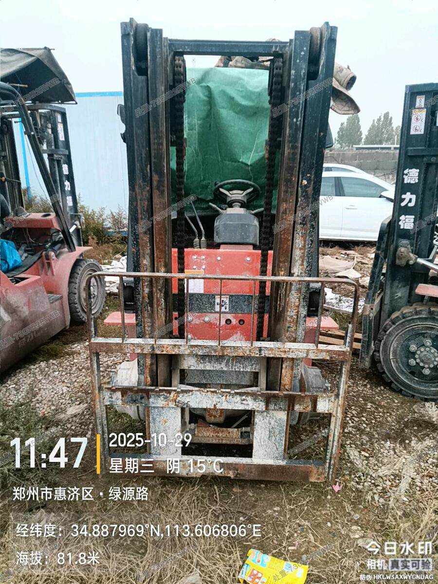 6月22日郑州222德力福CPD叉车CPD35-309001127【GCJX】网络拍卖公告