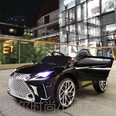 新款儿童电动车坐四轮可人遥控车生日礼物男女宝宝玩具摇汽早摆教