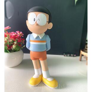 新款大号哆啦梦家居摆件小夫静香雄念品手A办公仔大模纪型生日礼