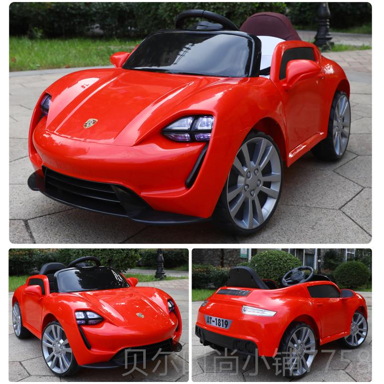 新款儿童电动车孩四轮遥控汽车车宝宝儿玩具可坐人女小四驱男宝童