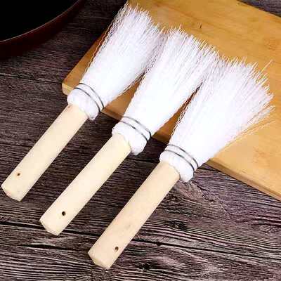 刷木柄洗锅洗碗刷长柄尼龙塑料厨房家用炊帚小扫把案板扫刷锅神器