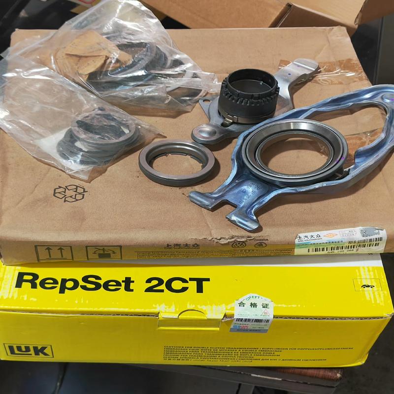 议价DQ200，0AM大众干式双离合离合器飞轮拨叉分离轴承一