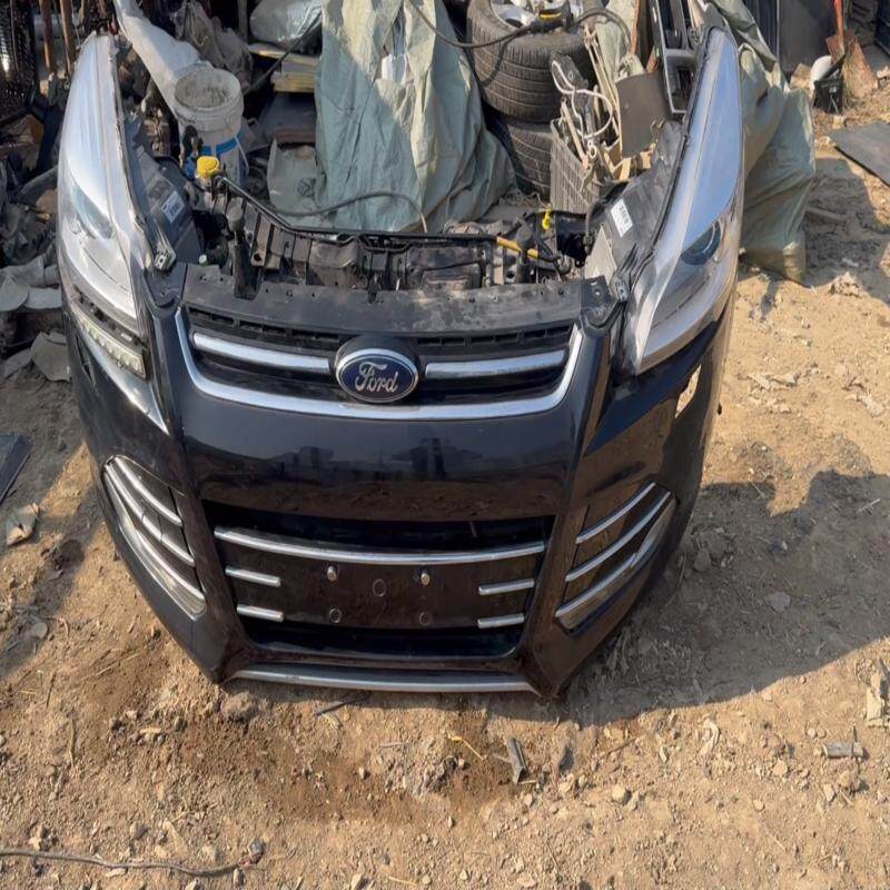 议价福特翼虎前嘴一套原装正品纯拆车件实物实拍（前杠，大灯，水